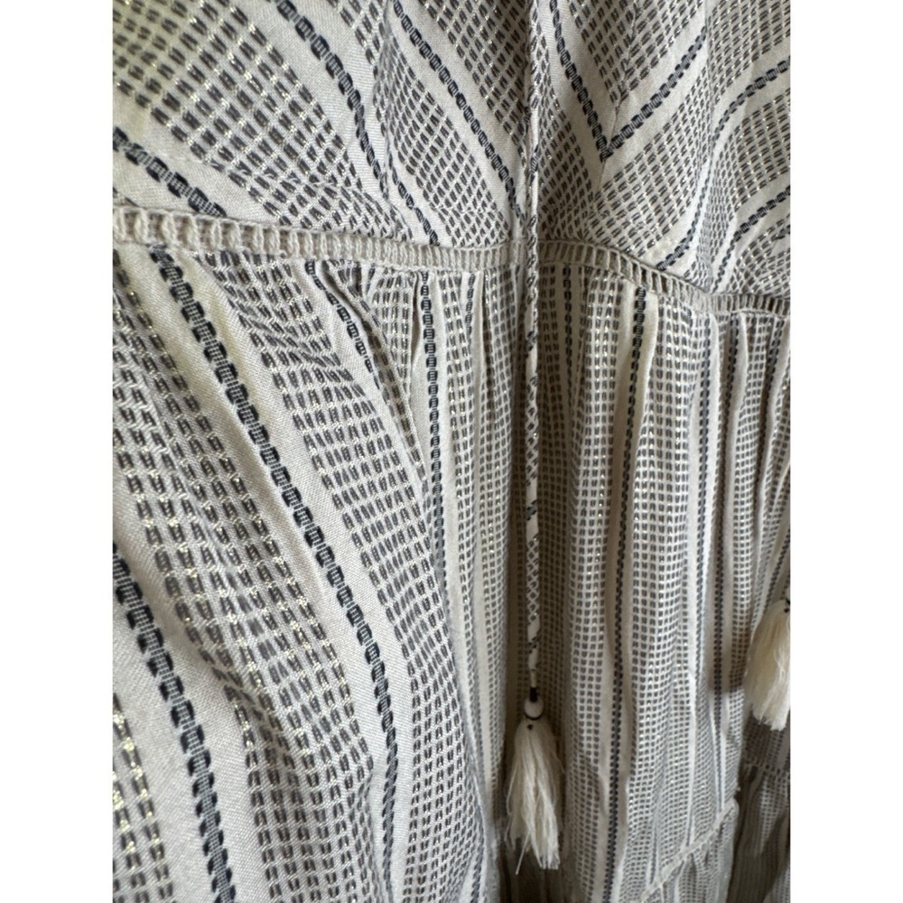Love The Label Coba Stripe Sleeveless Midi Dress Size Large - Picture 4 of 8